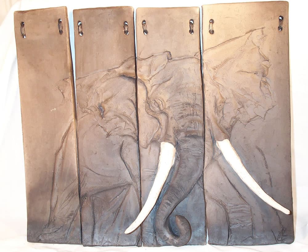 Tableau éléphant