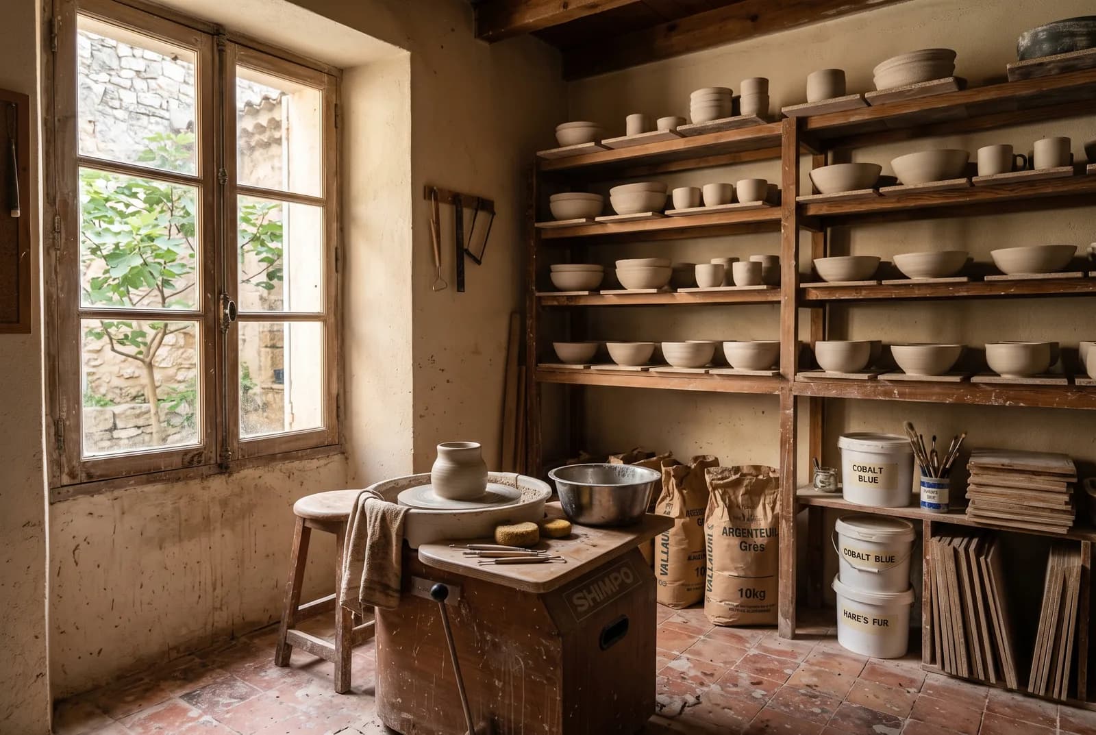 L'atelier de Camille Roux