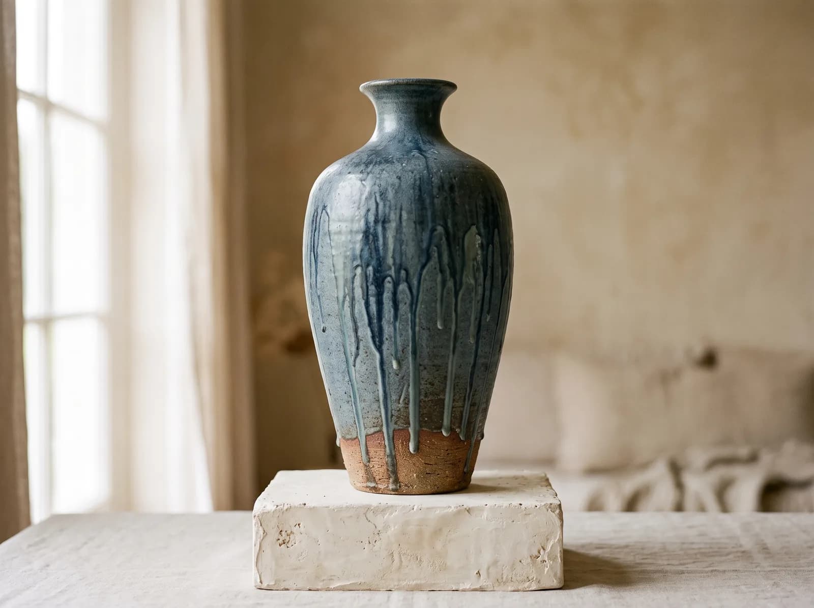 Vase cendre haute